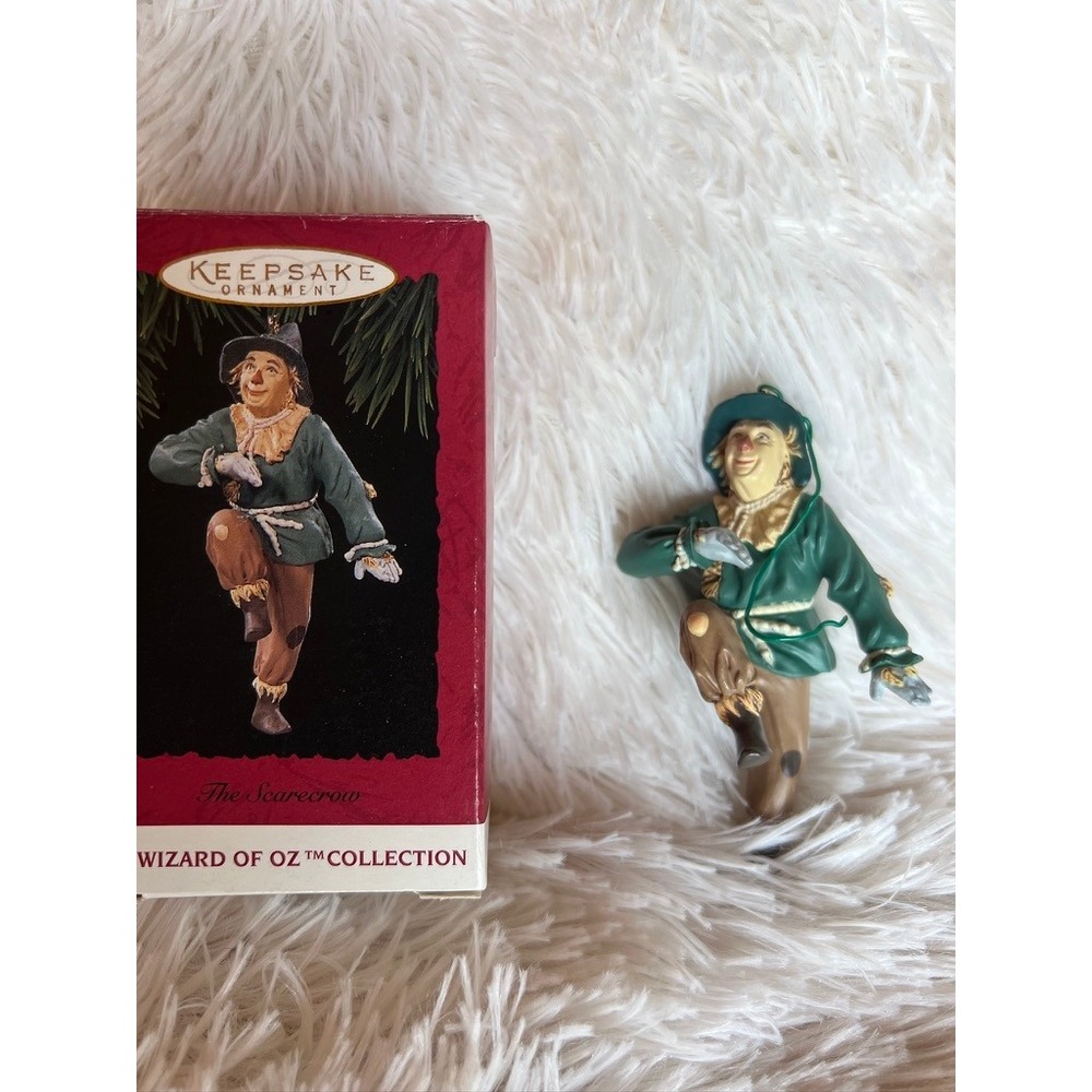 Hallmark Scarecrow Ornament '94 Wizard of Oz Vintage Christmas Tree Movie Decor